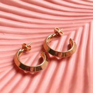 Home Sone Golden Earrings